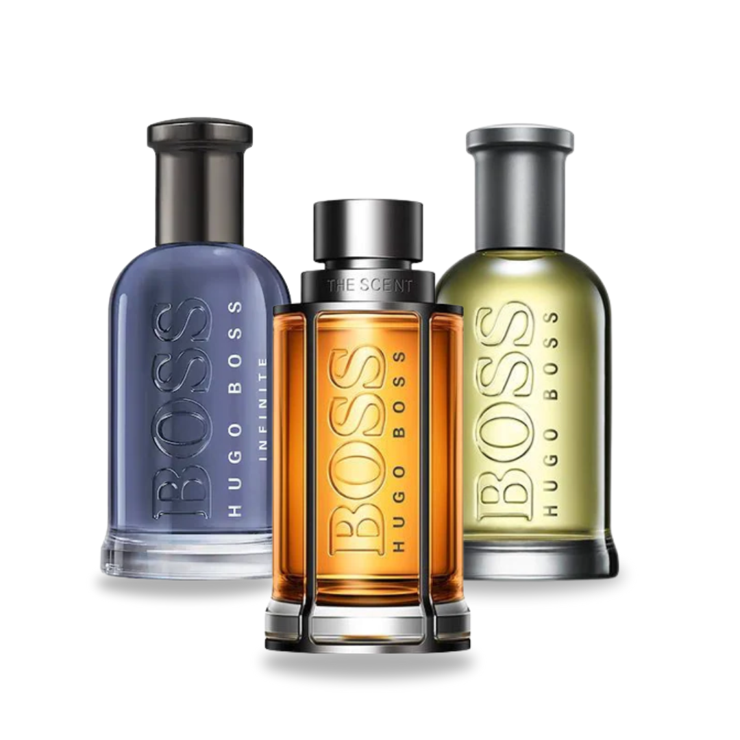 BLACK FRIDAY Combo de 3 Perfumes: BOSS THE SCENT, BOSS BOTTLED y BOSS BOTTLED INFINITE - 100ml
